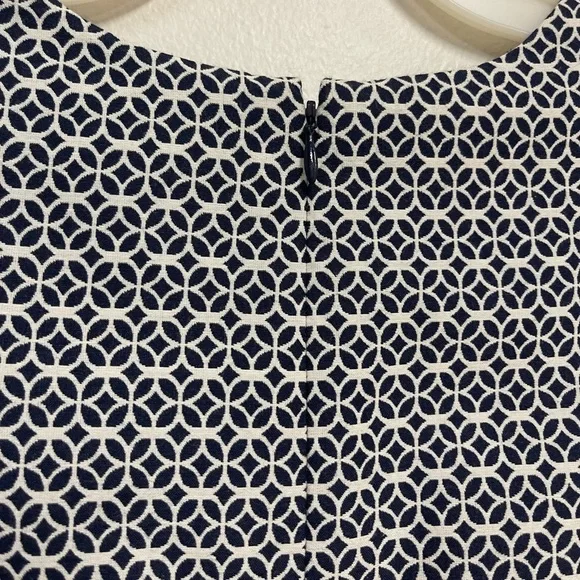 NWT Talbots Bow-Front Patterned Dress - Picture 11 of 15